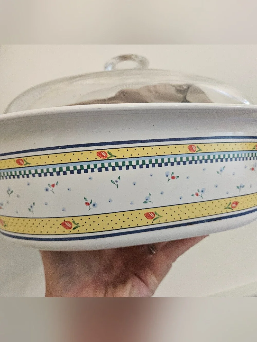Corningware decorative covered